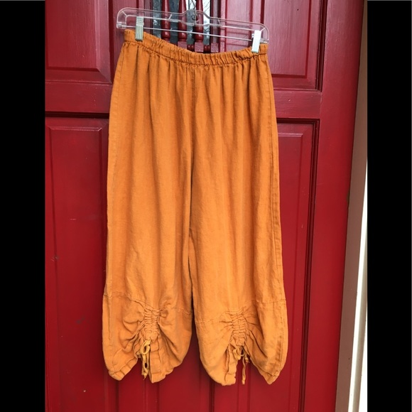 COPY - Bryn Walker Guernsey M heavy Linen pants - Picture 1 of 2